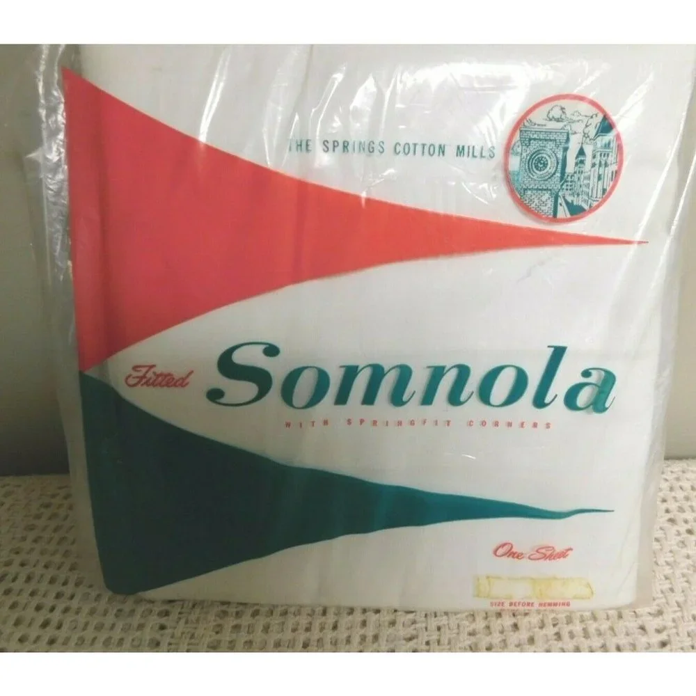 VTG Somnola Fitted Twin Bed Sheet w/ Springfit Corners